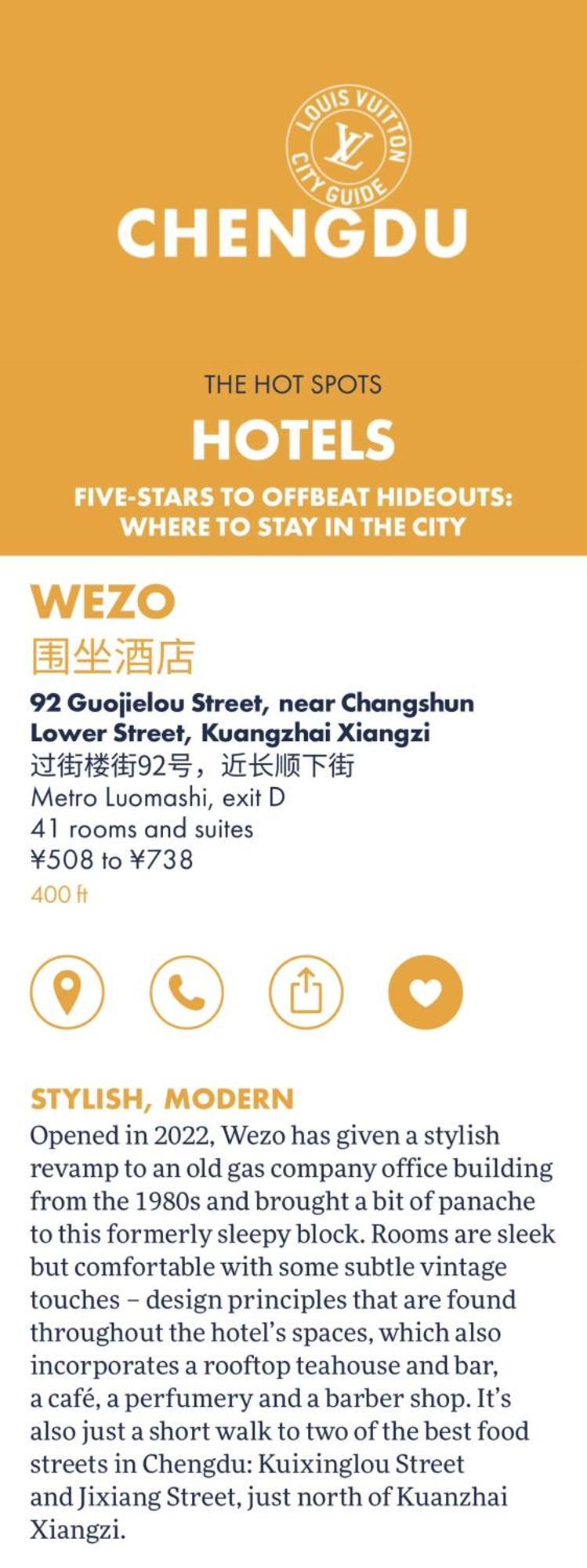 Wezo Hotel Kuanzhai Alley Chengdu-Breakfast Till 12Noon-Lv City Guide Recommended Hotel Exteriör bild